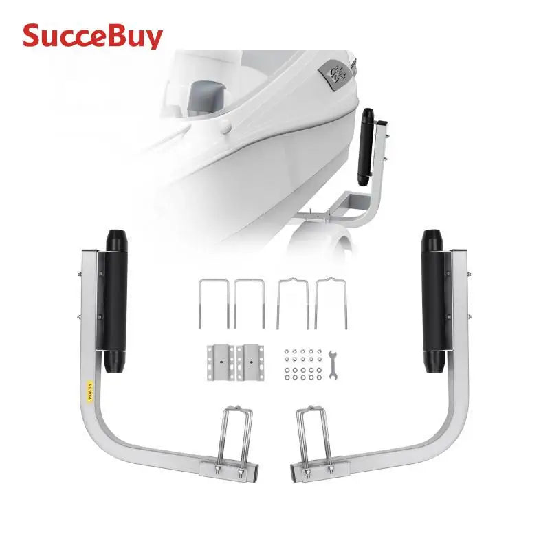 Succebuy Boat Trailer Guide Adjustable Guide Poles 2Pcsrustproof Galvanized Steel Trailer Guide for Skiboat or Sailboat Trailer